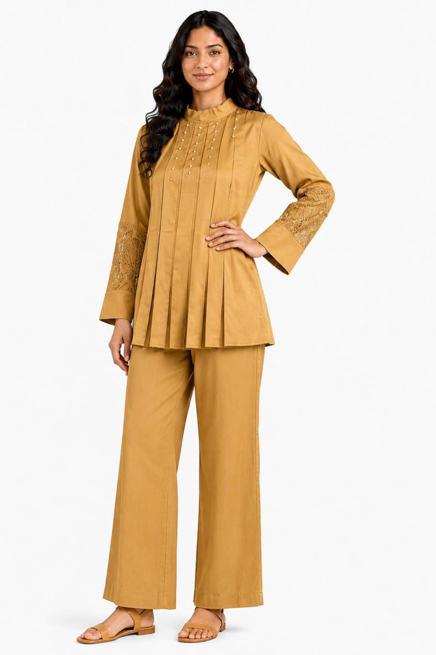 Mustard womenswear set